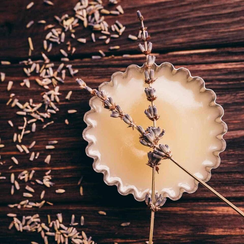 DIY Lavender Solid Perfume