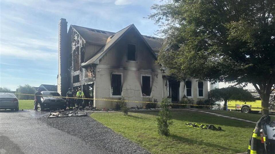 Fire heavily damages Amity Twp. home, sends 1 person to hospital ...