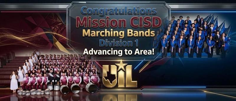 📅 Mission CISD bands advance to Area contest Oct. 24 - NewsBreak