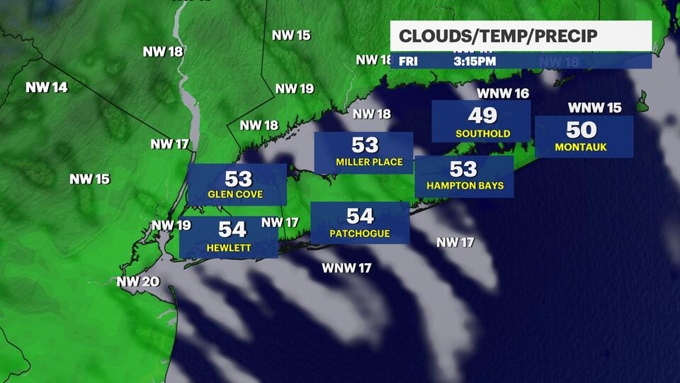 Rain to end overnight ahead of a dryer and warmer Easter weekend ...