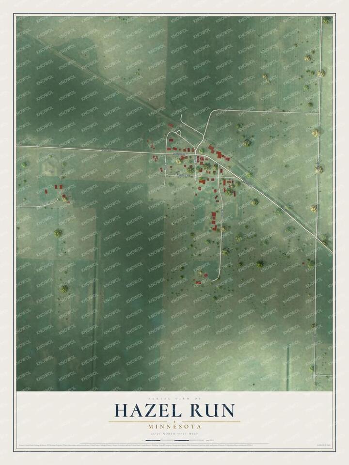 Detailed Map of Hazel Run, Minnesota - NewsBreak