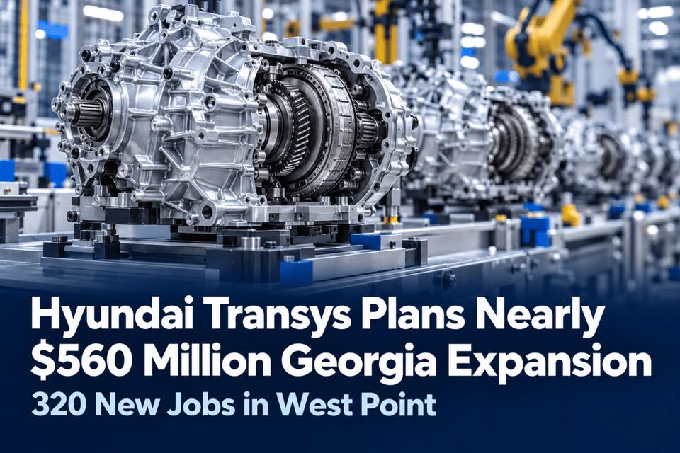 Hyundai Transys Plans Nearly $560 Million Expansion in West Point ...