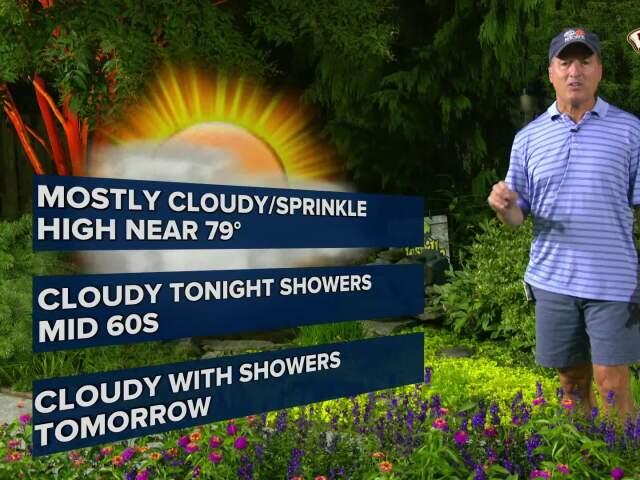 Cloudy and cool with showers Tuesday - NewsBreak