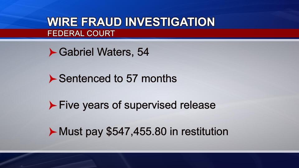 Man Sentenced for Wire Fraud - NewsBreak