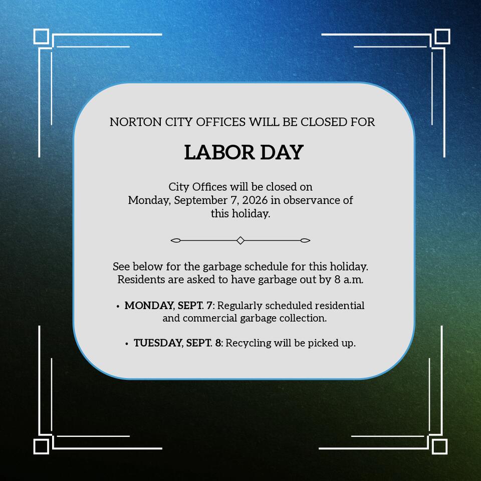 ⚠️ Labor Day 2026 Norton office closure & trash schedule - NewsBreak