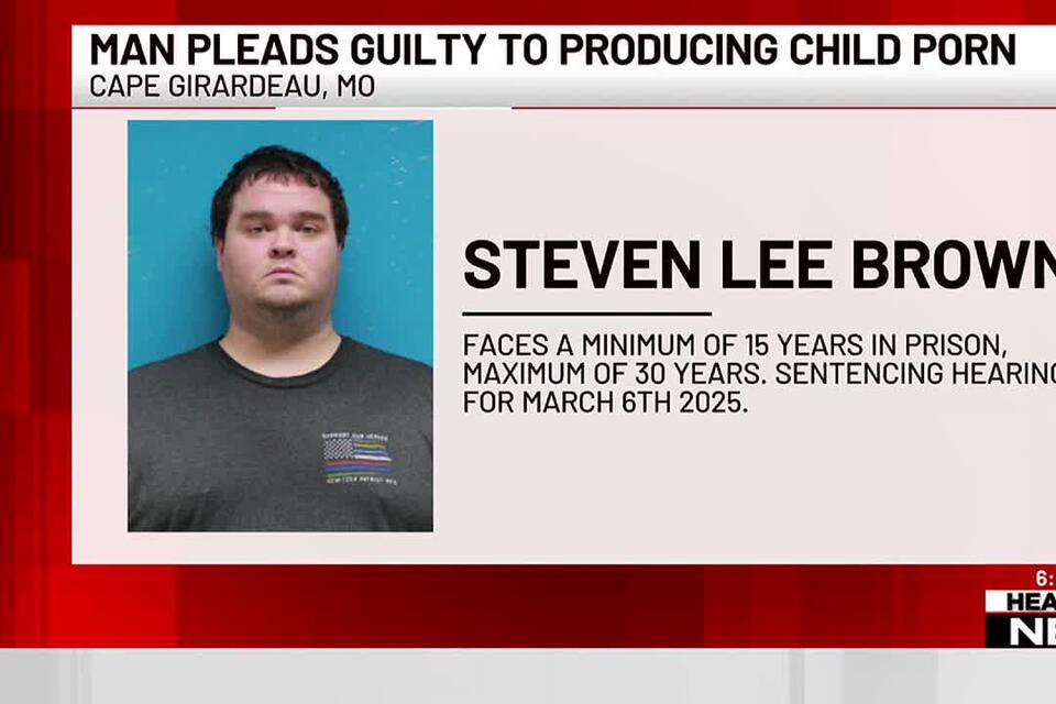 Cape Girardeau man pleads guilty to producing child porn - NewsBreak