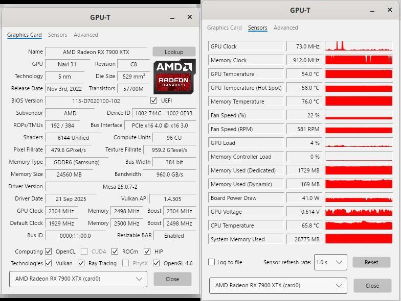 If you miss GPU-Z on Linux check out the new GPU-T - NewsBreak