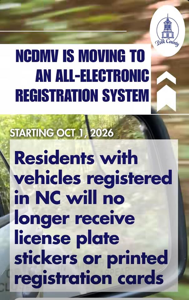 ⚠️ NC ends license plate stickers and auto paper cards in 2026 - NewsBreak
