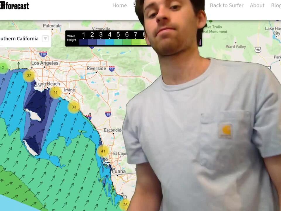 SW Swell Continues This Weekend In SoCal