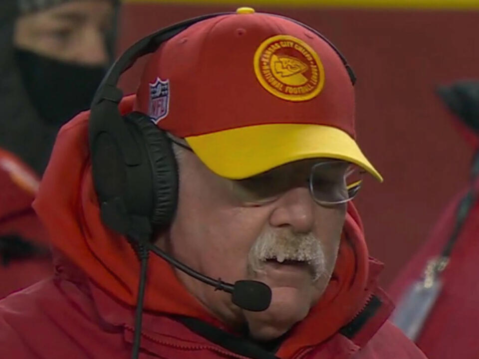 Andy Reid's Mustache Is Going Viral During DolphinsChiefs Playoff Game