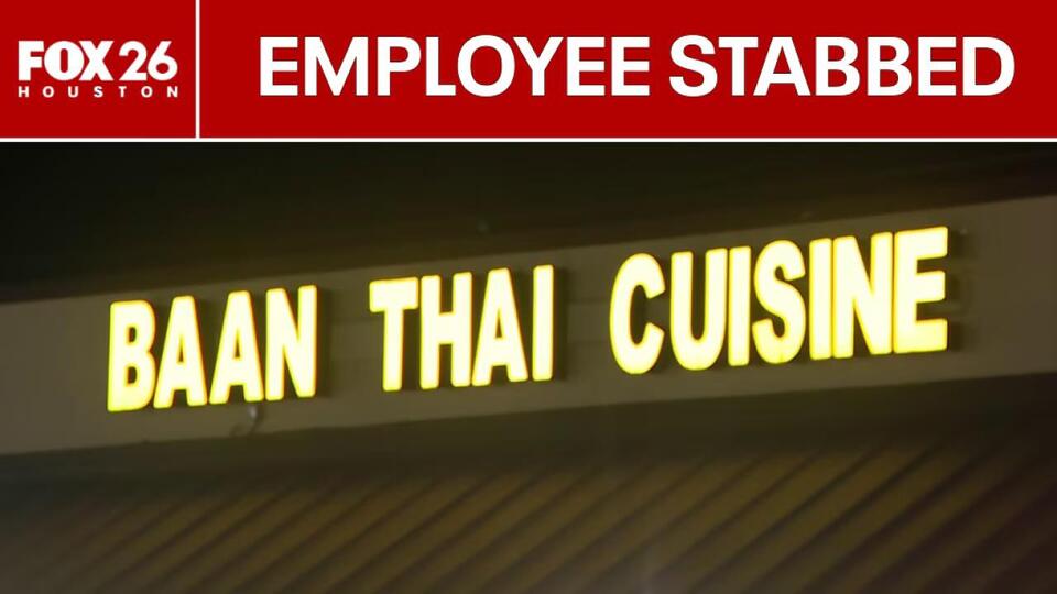 Humble restaurant employee stabbed at work; woman arrested