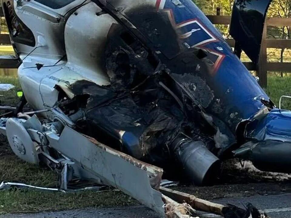 Medical helicopter crashes in Shelby County; two confirmed dead