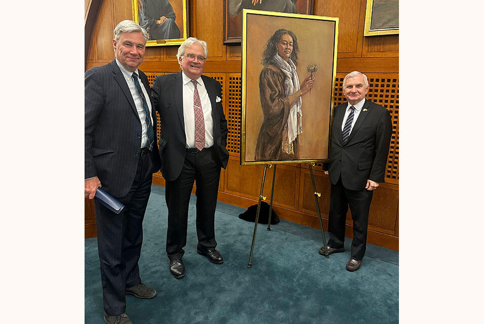 Portrait of First Circuit Judge O. Rogeriee Thompson unveiled at Boston ...
