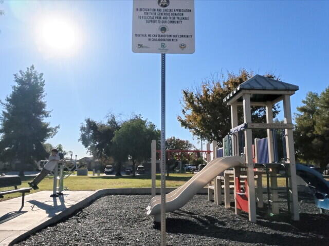 Felicita Park renovations are complete in the city of Arvin