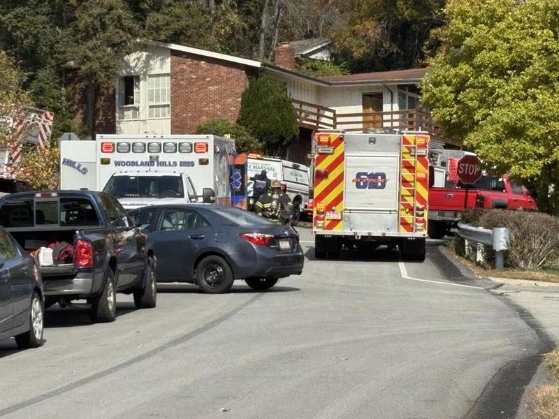 Resident taken to hospital from 2-alarm house fire in Wilkins Township ...