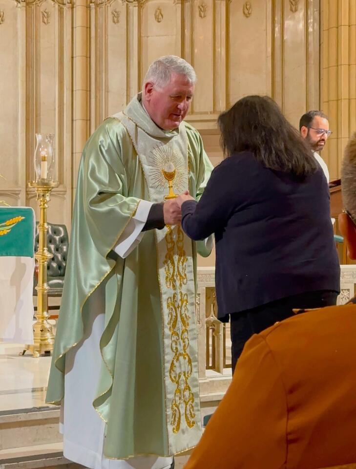 Father Andrew Spyrow installed as pastor of St. Patrick Catholic Church ...