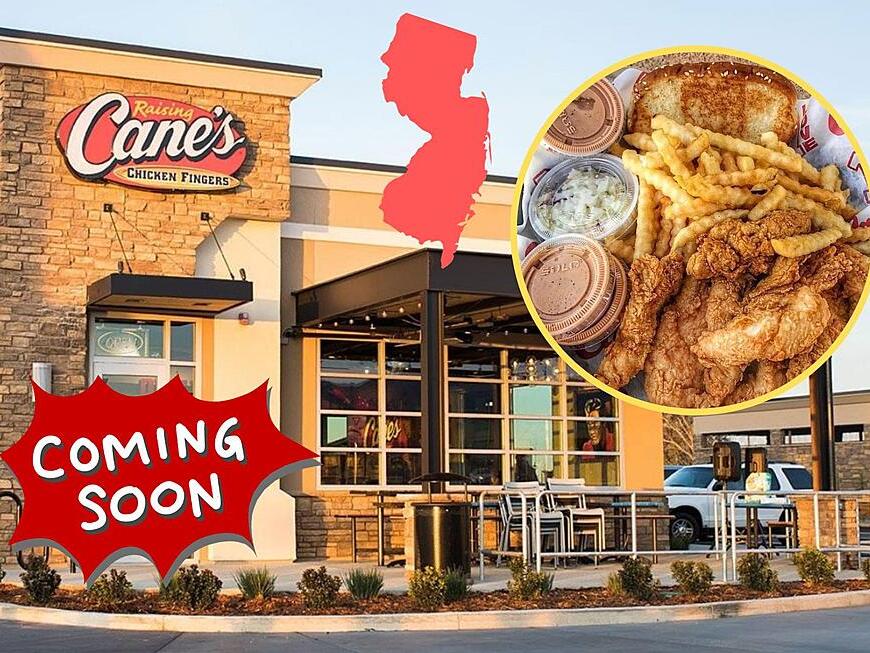 Almost Done! 2 Raising Cane’s Opening Jan 2024 in NJ Here’s Where