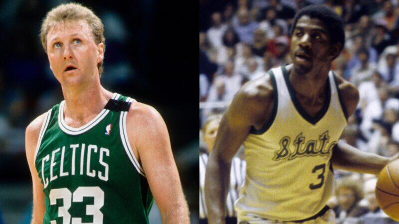 The Rivalry Between Larry Bird And Magic Johnson That Defined An Entire ...