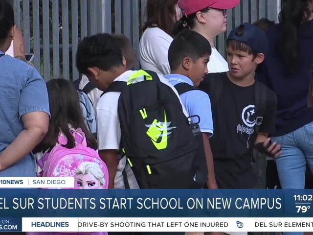 Del Sur Elementary begins school year after mold concerns at home campus