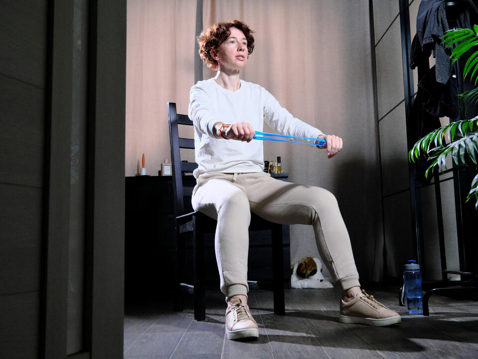 If I wanted to build core strength I'd start with these five chair