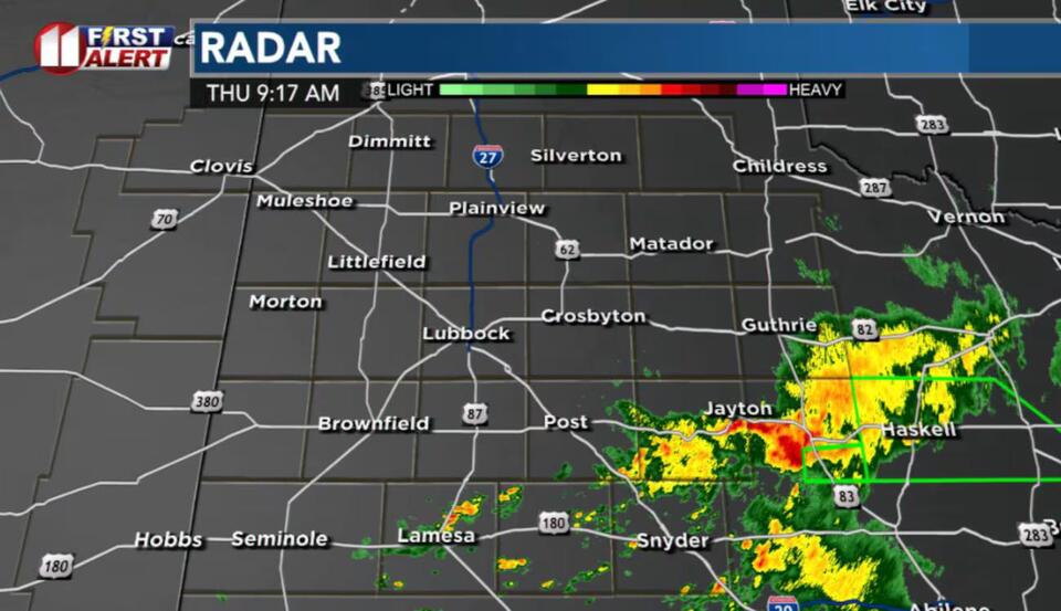 LIVESTREAM: Cloudy, cooler Thursday; rain continues over SE part of area