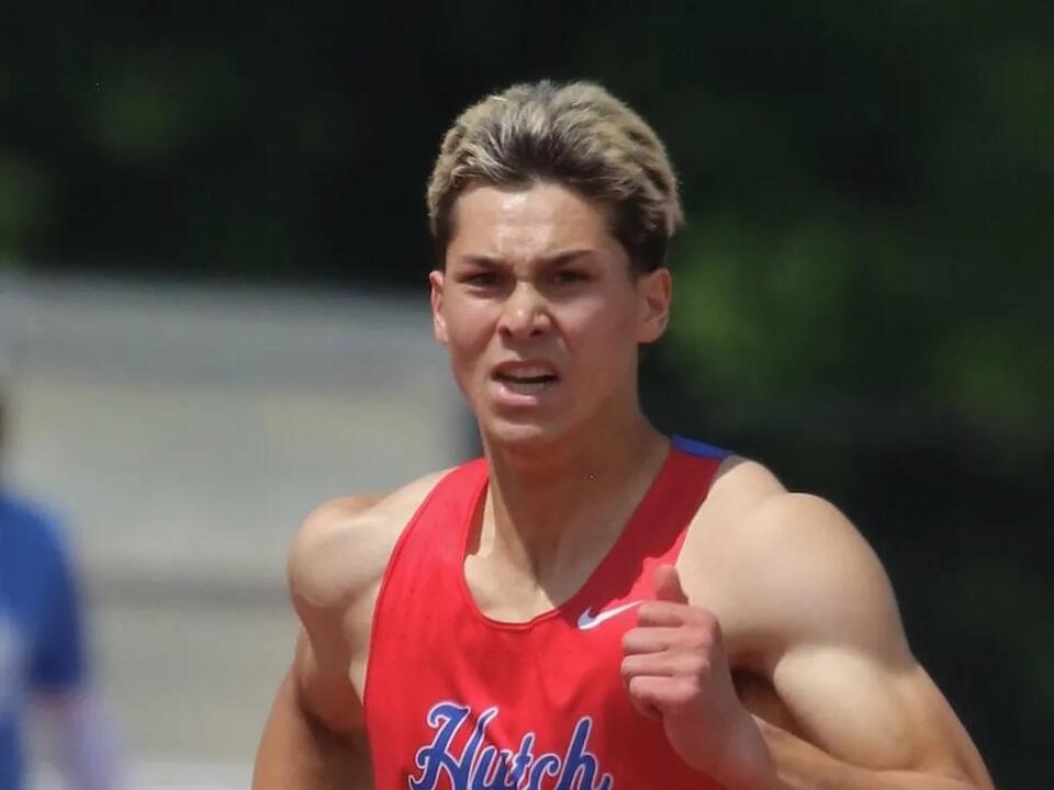 David Thid competes in 400 hurdles at European Athletics Championships