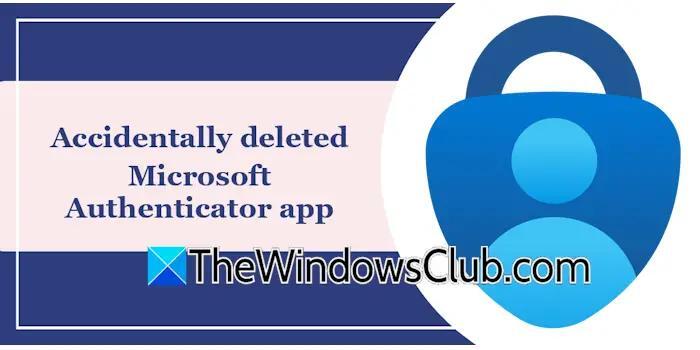 Accidentally deleted Microsoft Authenticator app; Now, I can’t sign in ...