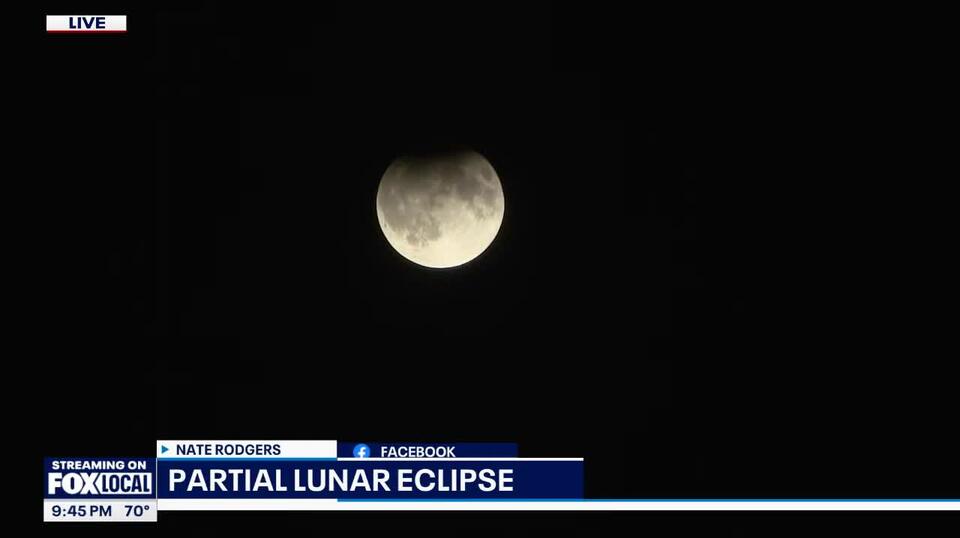 A partial lunar eclipse visible in Chicago area - NewsBreak