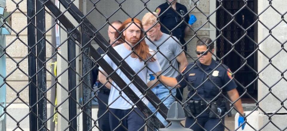 Father, son plead not guilty to baseball bat attack on neighbor's ...