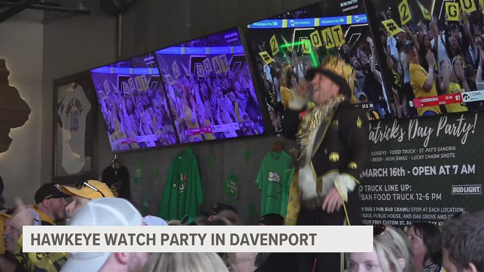 The sights and sounds of a Hawkeye Big 10 watch party - NewsBreak