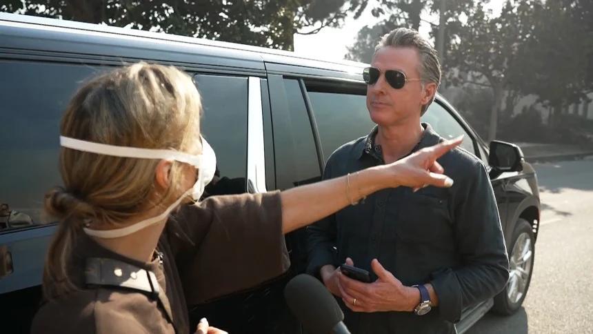 ‘What are you going to do?’: Distressed fire victim confronts Gov ...