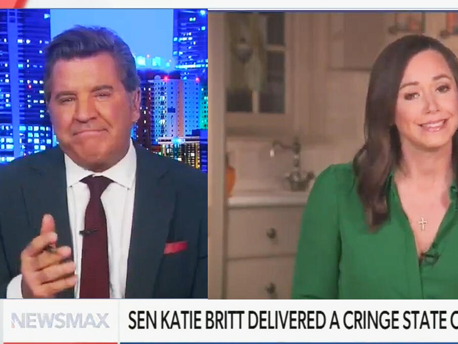‘CRINGE’: Eric Bolling Roasts Republican Sen. Katie Britt For ...