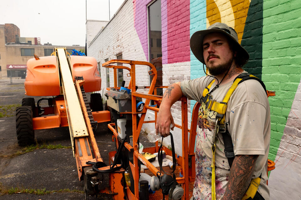 Brick by brick: two more murals in Toledo
