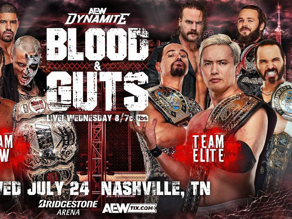 Team AEW Beats Team Elite In AEW Blood & Guts 2024