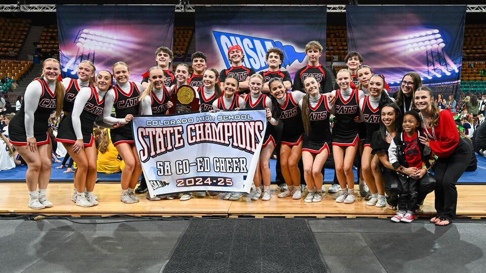 Co-Ed Cheer: Castle View, Coal Ridge, DSST Cedar Claim Championships ...
