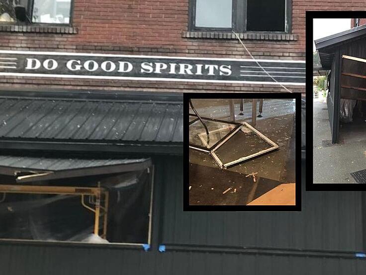 Watch as Tornado Blows Through Popular Roscoe, NY Distillery