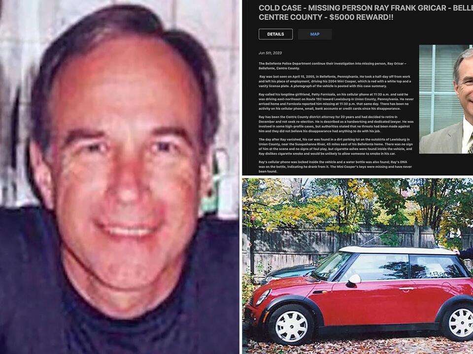 Pennsylvania officials offer $5K reward in cold case of a prosecutor