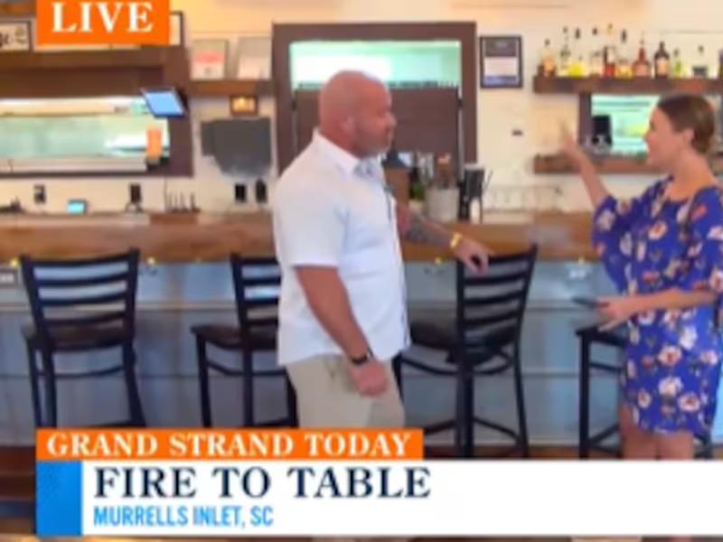 Fire to Table in Murrells Inlet is known for BBQ, burgers, wings, and more!