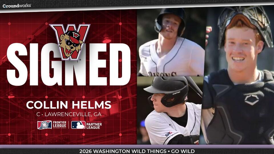 Wild Things Sign Catcher Collin Helms