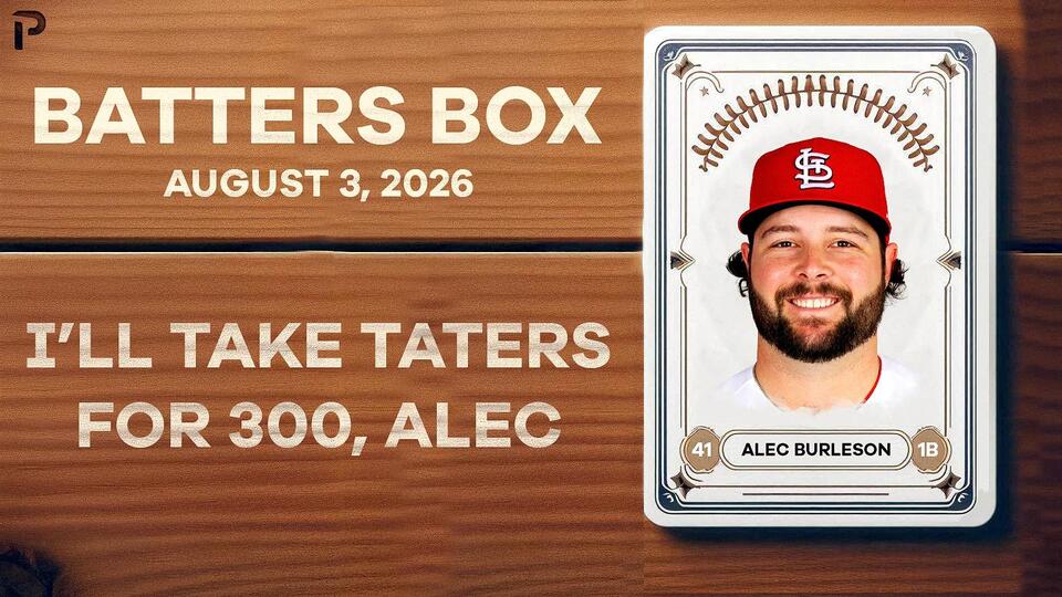 Burleson Launches Three Longballs – Fantasy Hitting Recap 8/3/2026