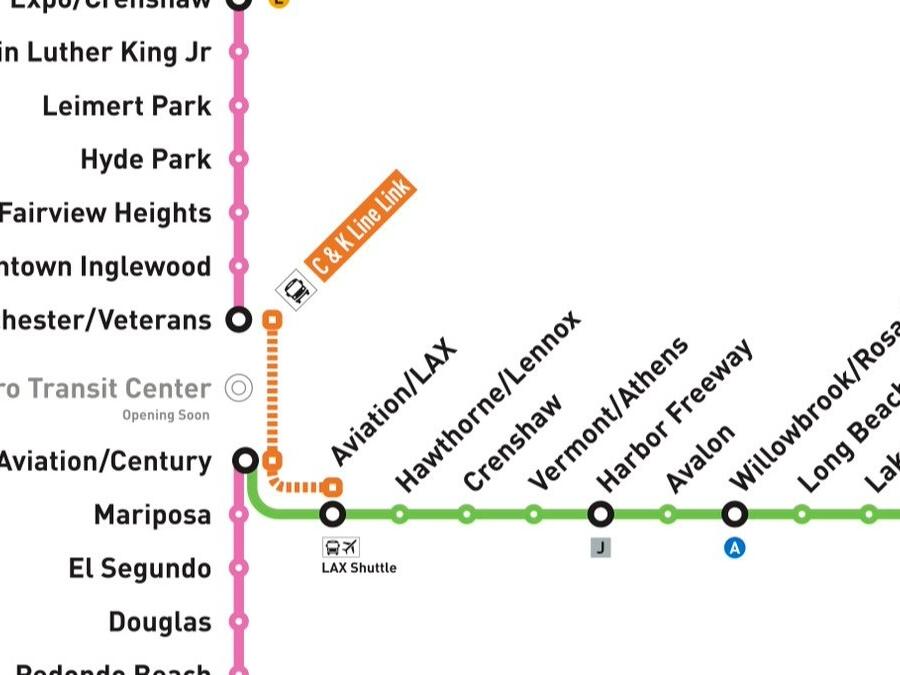 Big Changes Coming to the C and K Metro Lines in Los Angeles Ahead of