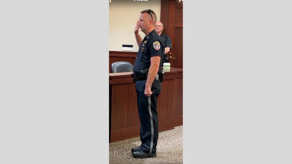 Ian Renfrow sworn in as new Leitchfield police chief, teases ...