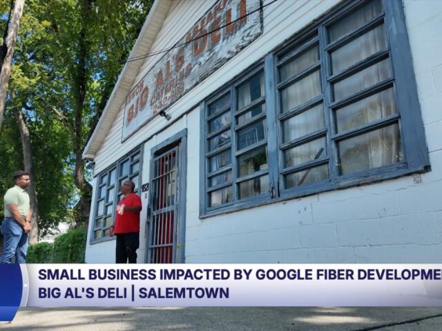 Big Al's Deli owner says 6 weeks of Google Fiber work cost him $15K