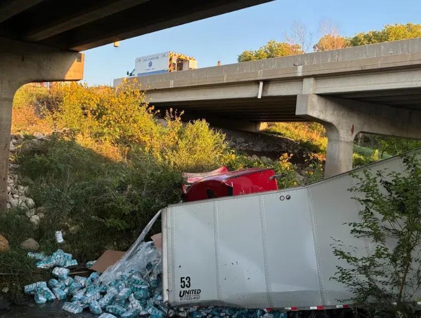 Driver Injured in Semi Accident on I-80 in Cass County - NewsBreak
