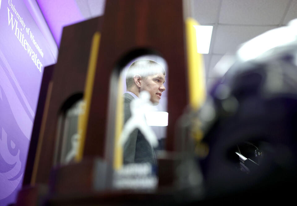 Former men's basketball coach Miller, current football coach Rindahl ...