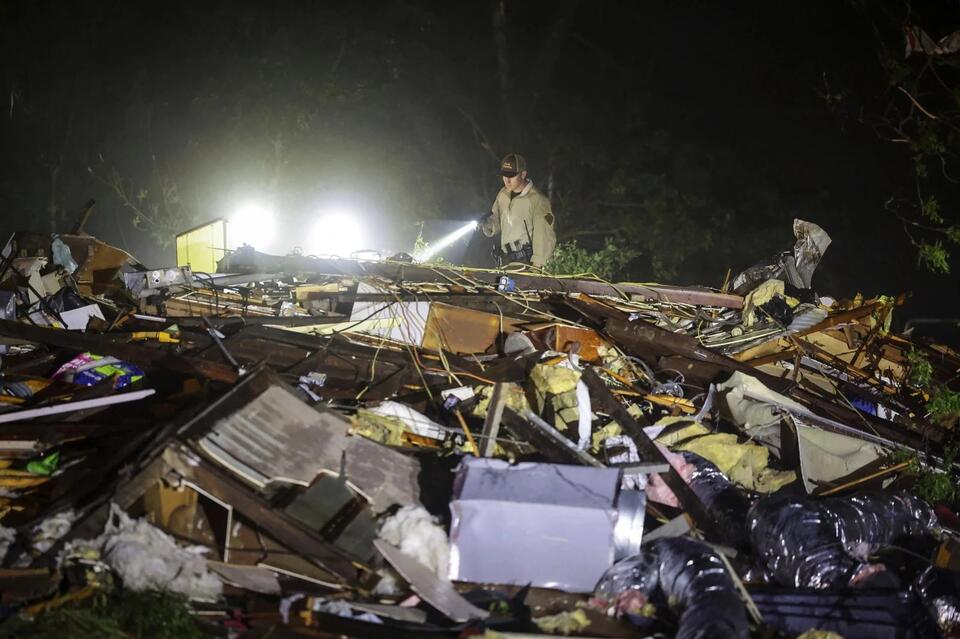Powerful storms kill 3 as tornadoes tear through central and ...