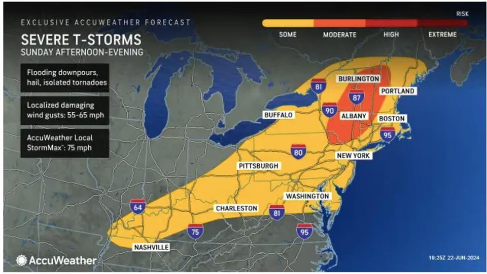 Isolated Tornadoes Possible During Latest Round Of Severe Storms: Here ...