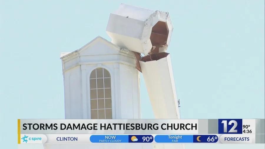 Severe storms cause damage in Hattiesburg - NewsBreak