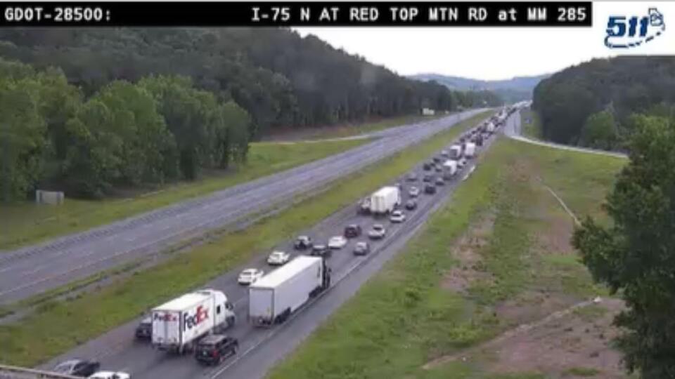 All I-75 southbound lanes in Bartow County back open following crash ...