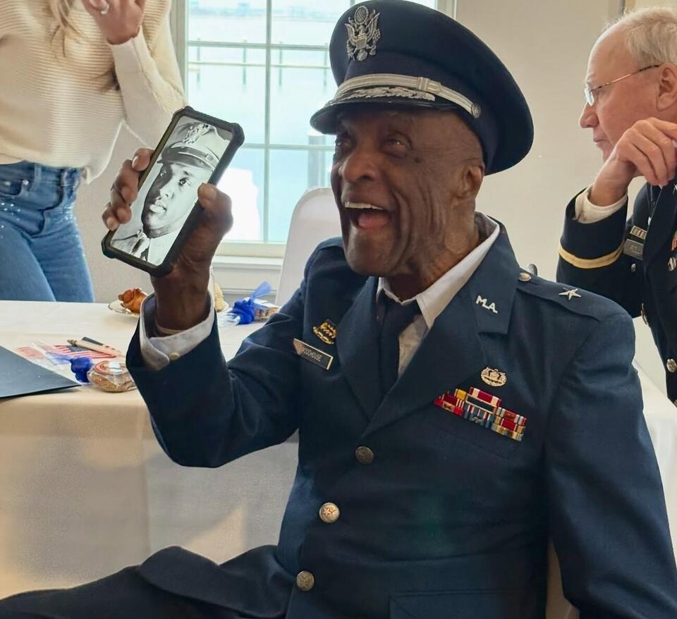One of the Last Tuskegee Airmen Celebrates 99th Birthday - NewsBreak